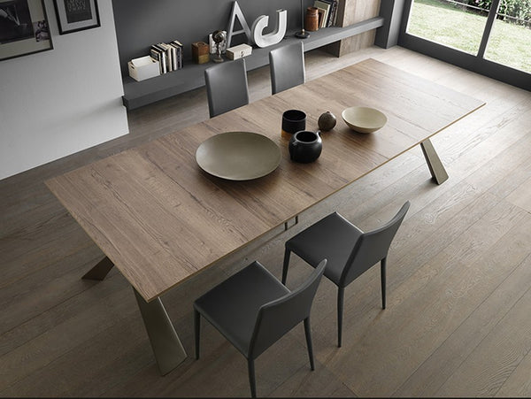 Genesi 295 extendible console table by Altacom Italia