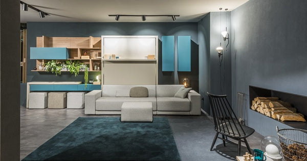 OSLO Divano 301 wall bed for 154 x 202 x 18 cm mattress