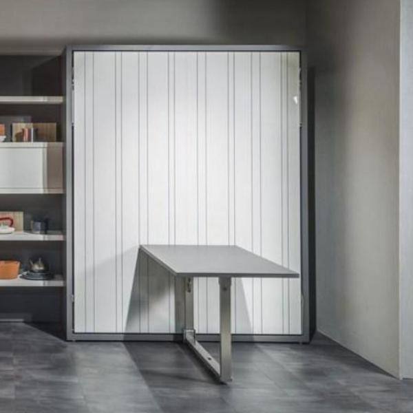 Penelope 2 dining wall bed for 160 x 198 x 18 cm mattress