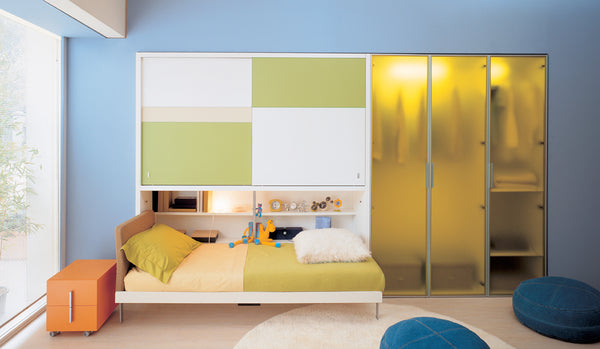 Storage systems Living and Young Collections by Clei, Italy