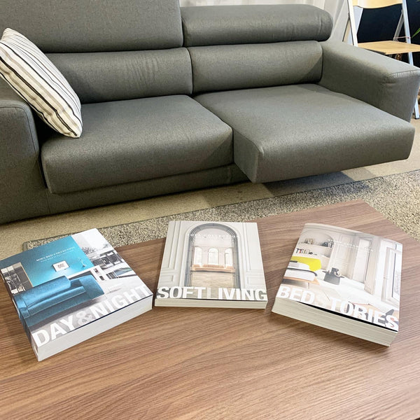 Fred Lounge Sofa with sliding seats