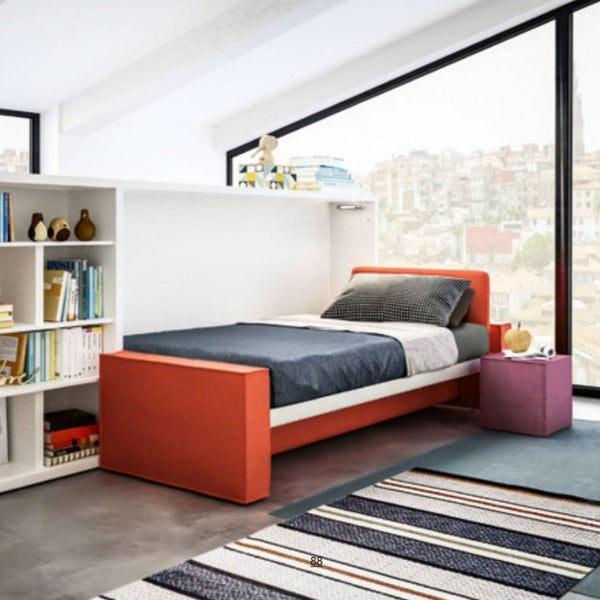 Kali Sofa 90/120 horizontal opening wall bed by Clei, Italy