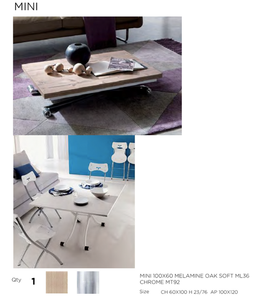 Sale, the last items! MINI / MINI LONG by Ozzio Italia