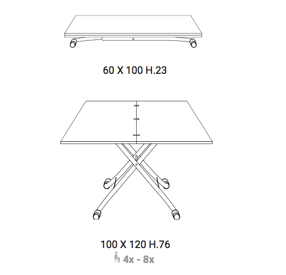 Sale, the last items! MINI / MINI LONG by Ozzio Italia