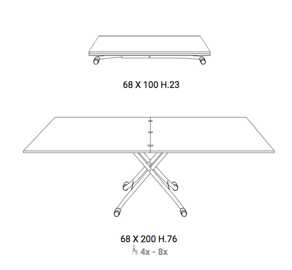 Sale, the last items! MINI / MINI LONG by Ozzio Italia