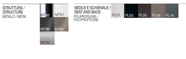 S260 NOBYS folding chair by Ozzio Italia