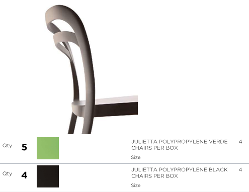 ES67 | JULIETTA stackable chair for indoor/outdoor, Italy