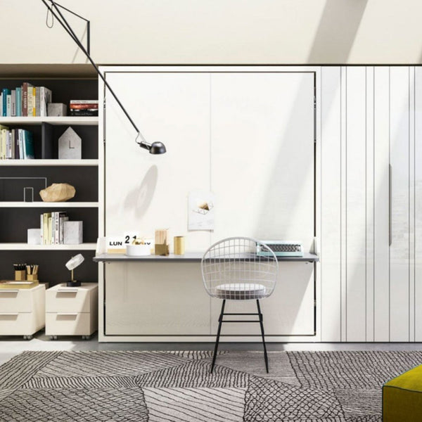 Penelope 2 board wall bed for 160 x 198 x 18 cm mattress