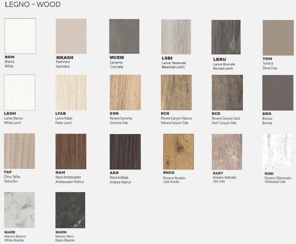 HYDRA wooden table white by Natisa, Italy various sizes and shapes