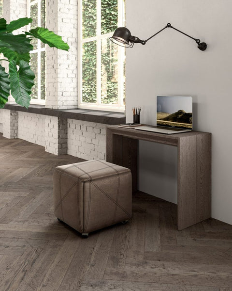 Cubix pouf and 5 chairs in one.