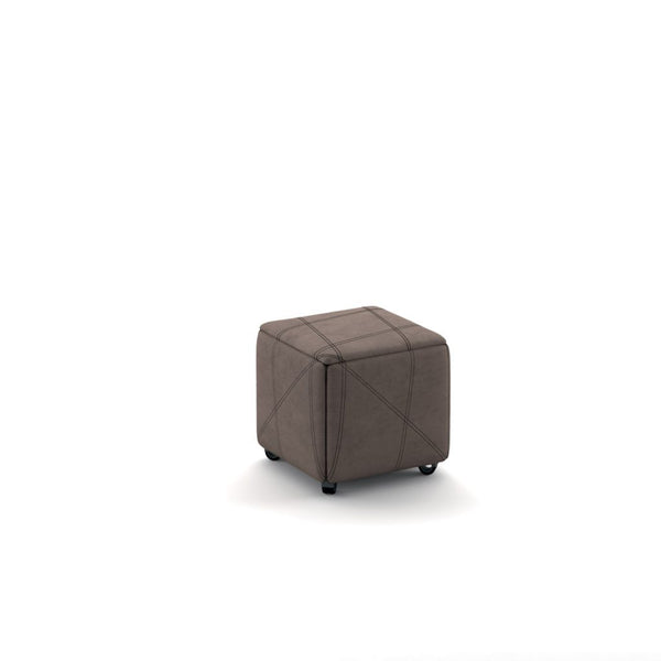 Cubix pouf and 5 chairs in one.