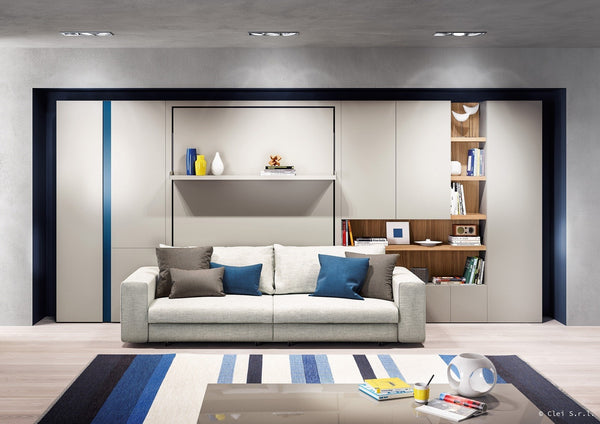 TANGO sofa 223 / 270 wallbed. Clei, Italy