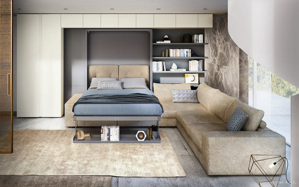 TANGO modular sofa wallbed. Clei, Italy