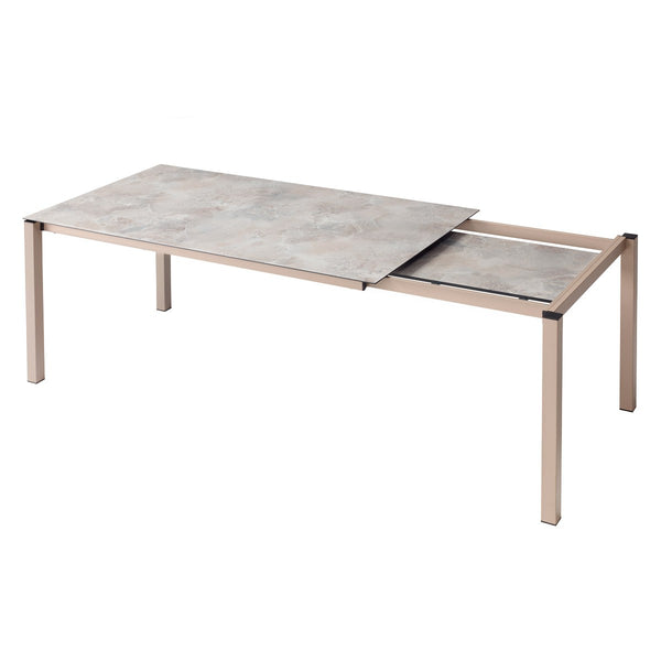 EXTENDIBLE OUTDOOR TABLE PRANZO 90x160/210