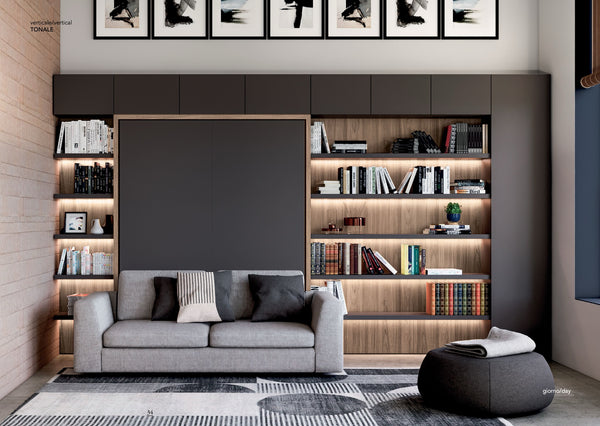 TONALE Sofa with Convertible Double Bed, Clei Italy [EN]