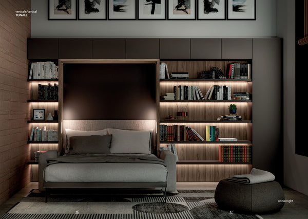 TONALE Sofa with Convertible Double Bed, Clei Italy [EN]