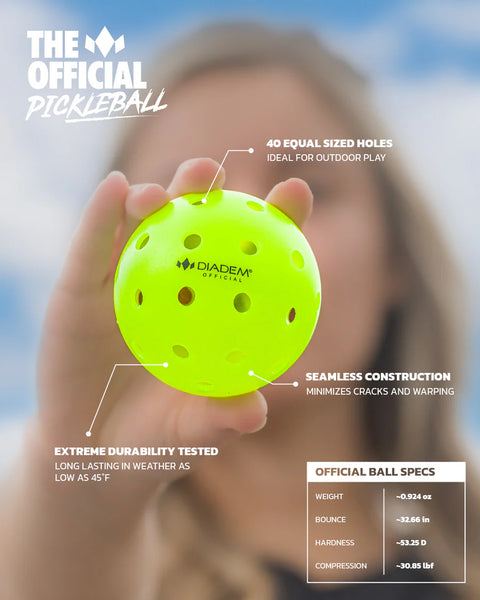 Premier power āra piklbola bumbiņas no Diademsports.eu [pieejams uzreiz!]