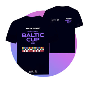 🇱🇹🇱🇻🇪🇪 2025 2nd edition Skechers Baltic Pickleball Cup t-shirt