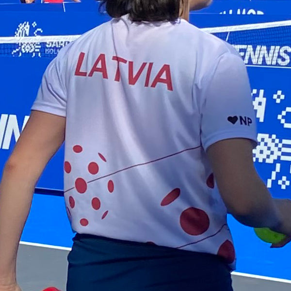 🇱🇻 2025 Original Team Latvia game t-shirt European Pickleball  Championship, Rome