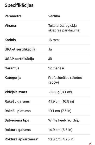 Joola Perseus Pro IV Ben Johns [pieejams uzreiz!]
