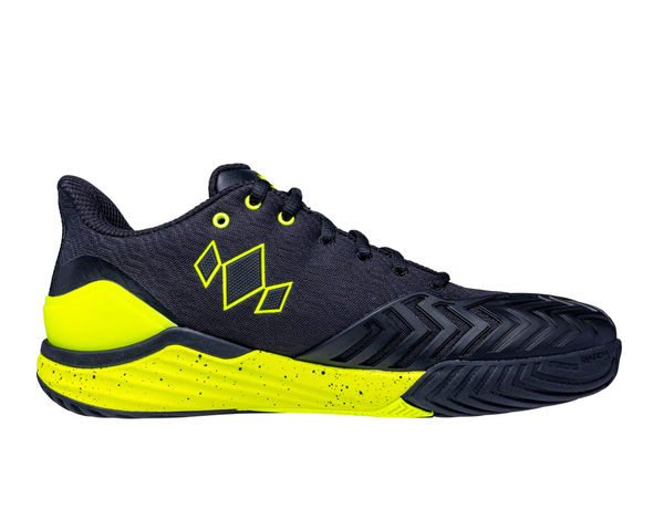 Black-Neon men court burst tennis and pickleball shoe