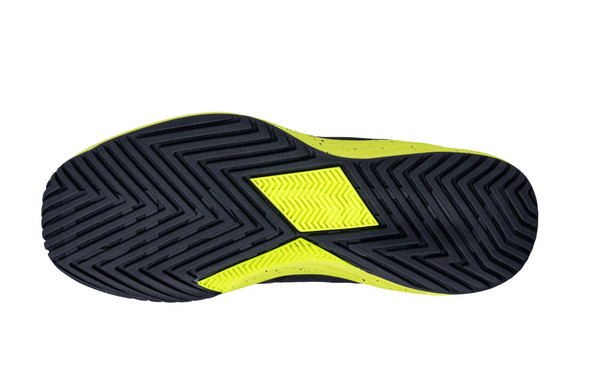 Black-Neon men court burst tennis and pickleball shoe