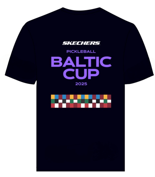 🇱🇹🇱🇻🇪🇪 2025 2nd edition Skechers Baltic Pickleball Cup t-shirt