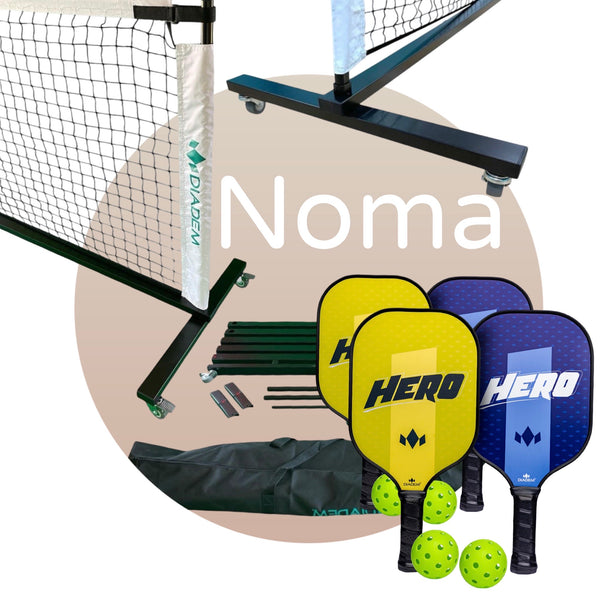 72h Piklbola tīkla, bumbiņu un 4 airu noma