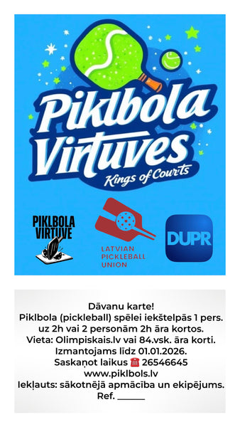 🎁 Piklbola nodarbību kredīts Olimpiskajā