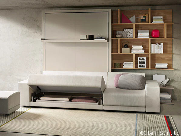 OSLO 283 Dx divano sienas gultas komplekts, Clei Itālija