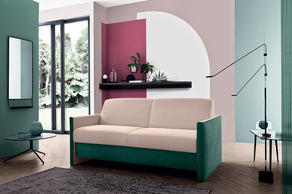 Vegas sofa bed optional from 197 to 207 cm long mattress by felis.it