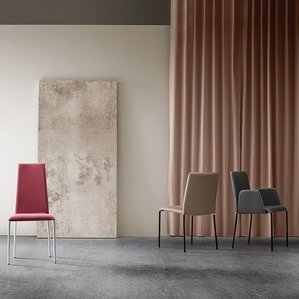 DORA, DORA L and LM - nestable chair series by Natisa, Italy