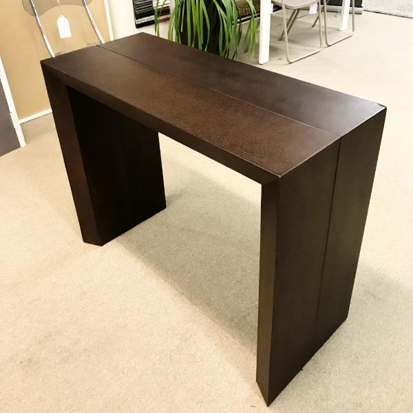 LUCKY dark oak extendable console table by Easy-Line.it