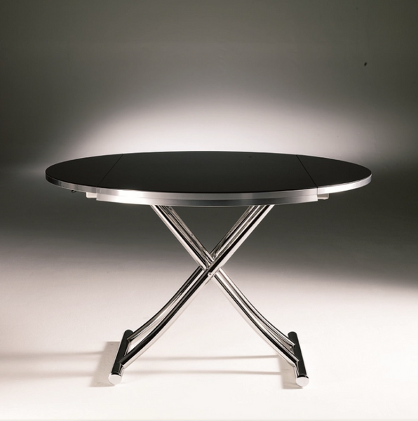 GLOBE transformable round table by Ozzio Italia