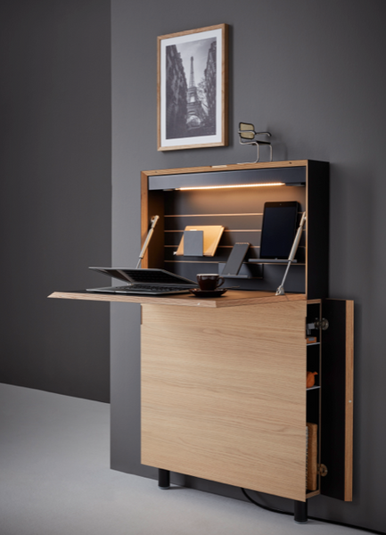 Flatmate mājas birojs - sekreters // dizains Michael Hilgers, Vācija [LV]