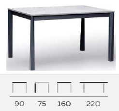 HYDRA wooden table white by Natisa, Italy various sizes and shapes