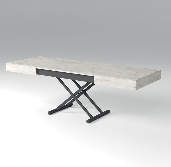 NEW COVER transformable table with extendable top by Easy-Line.it [EN]