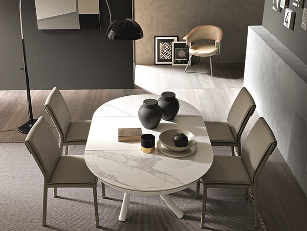 Helios round transforming coffee table by Altacom Italia