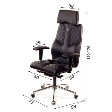 Business ergonomisks biroja krēsls, Kulik Systems
