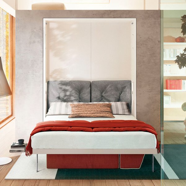 Penelope 2 wall bed for 160 x 198 x 18 cm mattress